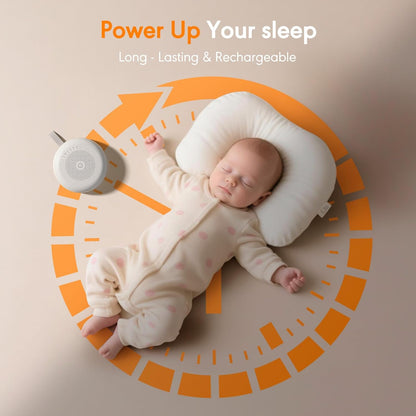 Skiennix White Noise Machine - Portable Sound Device with 33 Soothing Sounds & Timer for Sleep | Travel & Home