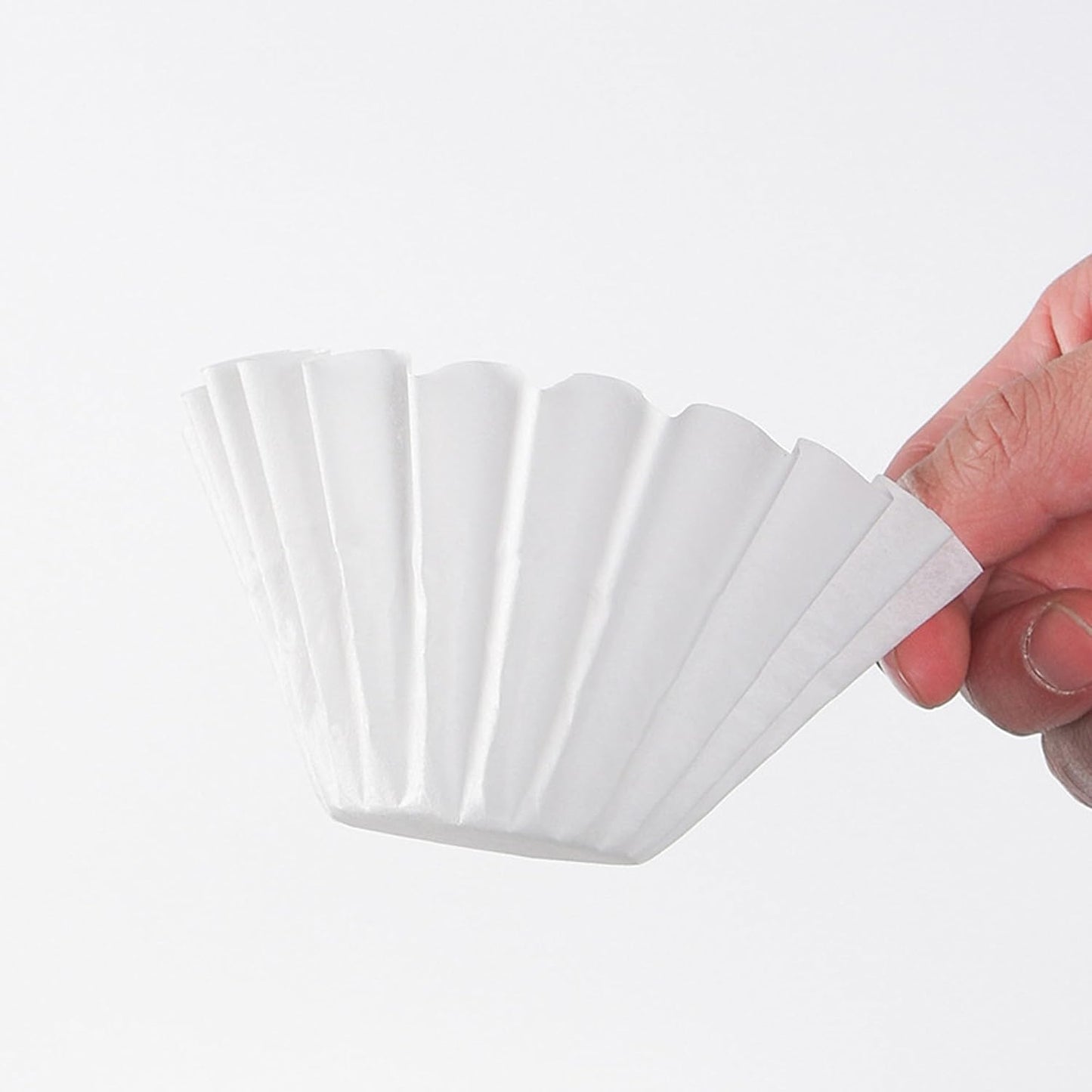 Skiennix Coffee Filters - 100 Count Paper Filters for OXO Brew 8-Cup Coffee Maker | Compatible with Single-Serve Brew Basket
