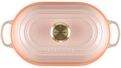 Le Creuset Enameled Cast Iron Oval Bread Oven - 11.5 Inch, Elegant Peche Color