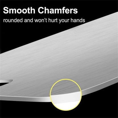 Tivano Cutting Board, Tivano Titanium Cutting Boards for Kitchen, Knife-Friendly Cutting Boards Double Sided Easy to Clean (15.3 x 11 in)