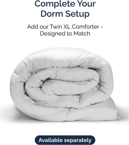 Skiennix Twin XL Sheet Set - Comfy Cooling 3-Piece Bedding - Luxury Hotel Quality - Deep Pockets, Wrinkle-Free, Beige