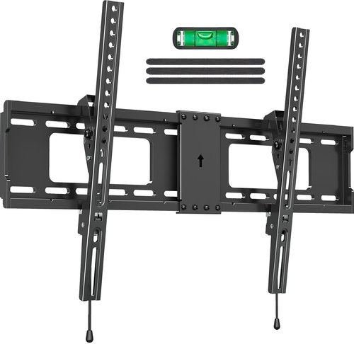 ELIVED Tilting TV Wall Mount for Most 37"-85" TVs Up to 132 lbs, Low Profile Tilt Mount Fits 24"/18"/16" Wood Studs, Wall Mount tv Bracket Max VESA 600x400mm, YD1038