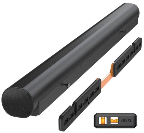Perlegear Soundbar Wall Mount Compatible with Sonos Arc and Sonos Arc Ultra, Sound Bar Mount on Wall Under TV, Hidden Design, Optional Smart EQ Optimization Switch, Sturdy Steel Structure