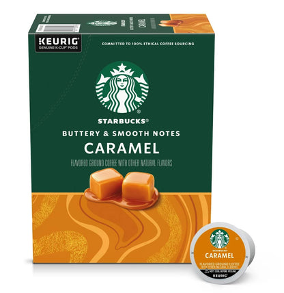 Starbucks® Caramel Flavored Coffee K-Cup® Pods - 44 Count for Rich, Sweet Brews