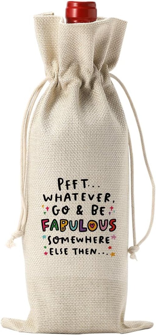 Funny New Chapter Wine Bag New Beginnings Gifts for Women Men Farewell Gifts for Friends Going Away Gifts for Coworkers Women Men Moving Away Gifts for Friends Retirement Gifts