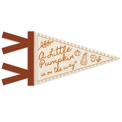 Hello Pumpkin Banner - A Little Pumpkin Is On The Way - Fall Nursery Decor