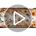 Fall Table Runner 13x72 Inch Orange Polyester Home Decor for Party & Dining