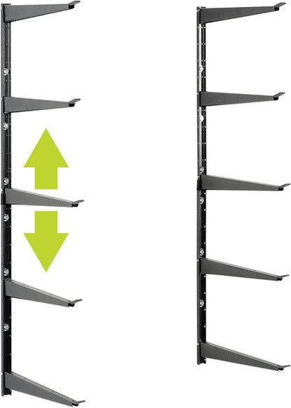 Delta Heavy Duty Lumber Storage Rack - Holds Up to 800 lbs | Easy to Install Steel Storage Solution for Garage & Basement
