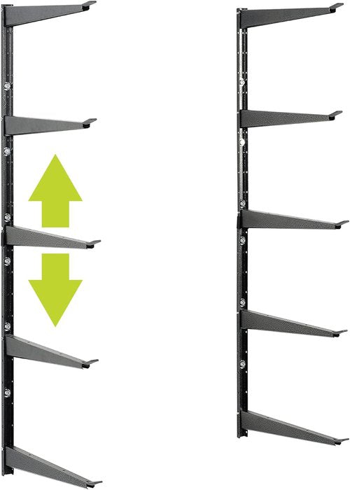 Delta Heavy Duty Lumber Storage Rack - Holds Up to 800 lbs | Easy to Install Steel Storage Solution for Garage & Basement