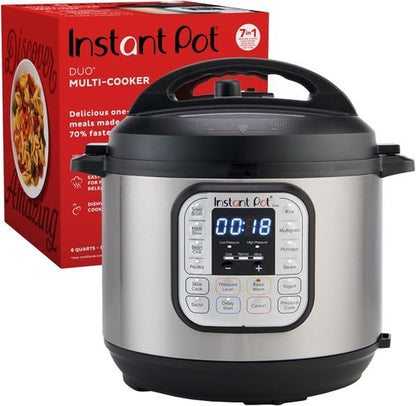 Instant Pot 6Qt Duo - Versatile Multi-Cooker with 14 Cooking Functions | 120V V5
