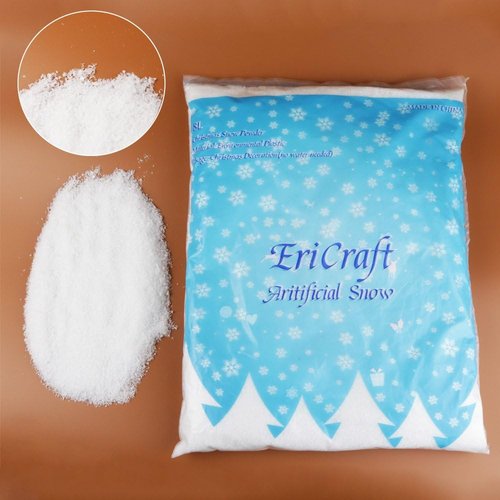 Artificial Snow - 8 Liters | Perfect for Decorations and Handcrafts - 9.2 oz Size