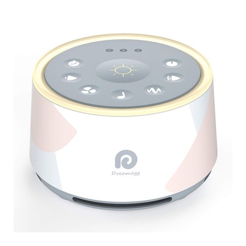 Dreamegg D1 Pro White Noise Sound Machine, 3-in-1 Baby Soother Sound Machine Separate Night Light, 29 HiFi Sounds, Noise Machine for Sleeping & Relaxation for Adults Baby Registry Gift (D1 Upgraded)