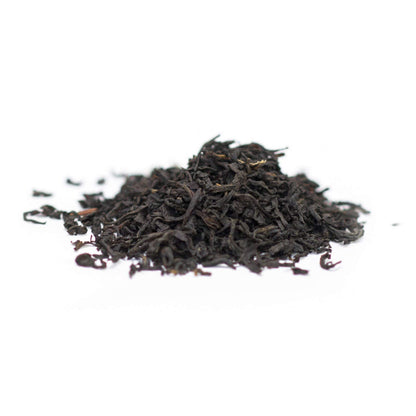 JusTea MT. KENYA BLACK | Loose Leaf Black Tea | Tin with Hand Carved Tea Spoon | 40+ Cups (3.2oz) | High Caffeine | Award-Winning | Fair Trade | Non-GMO