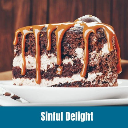 Door County Coffee Sinful Delight - Medium Roast Ground Coffee, 10 oz Bag for Rich Flavor