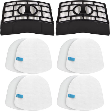 Shark Navigator Replacement Filter Set - 4 Foams & 4 Felt Filters for ZU560, ZU561, ZD201 Models