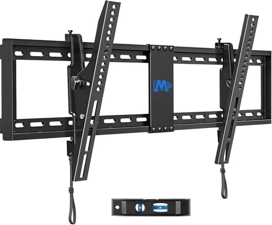 Mounting Dream TV Wall Mount - Tilting Bracket for 42-86" TVs | Level Adjustment, Max VESA 800x400mm, 120 LBS Capacity