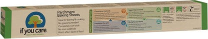 If You Care Parchment Paper Baking Sheets - Unbleached, Greaseproof Precut Liners - 12 Pack, 24-Count, Fits 12.5” x 16” Pans