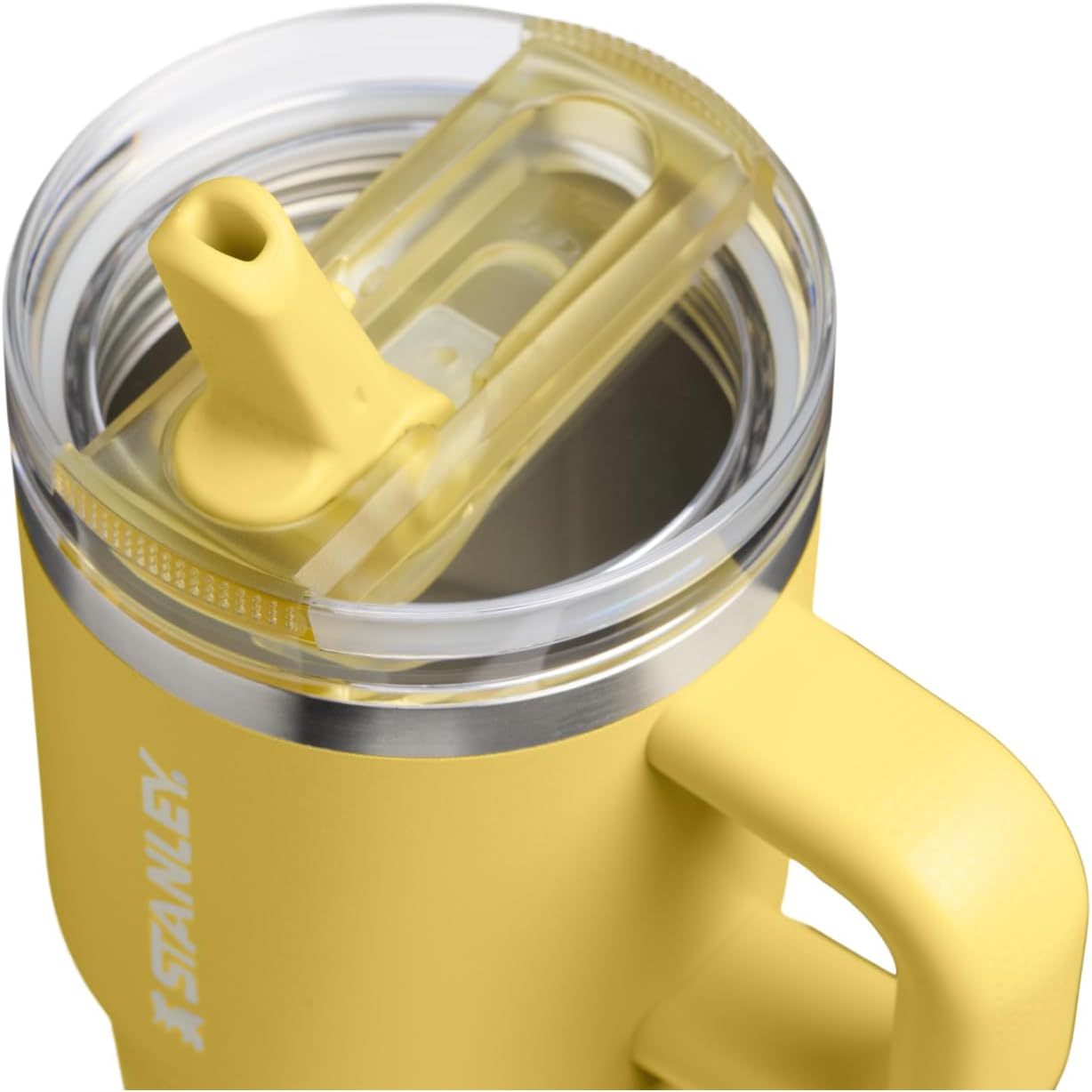 STANLEY Quencher ProTour 20 oz Tumbler - Leakproof Lid, Built-In Straw & Handle | Insulated, BPA-Free, Daffodil
