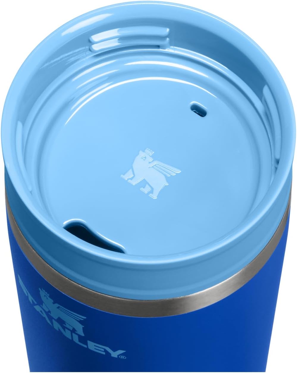 STANLEY Travel Mug 16 oz - Insulated Stainless Steel | Leakproof Lid for Coffee & Tea | BPA-Free | Cobalt