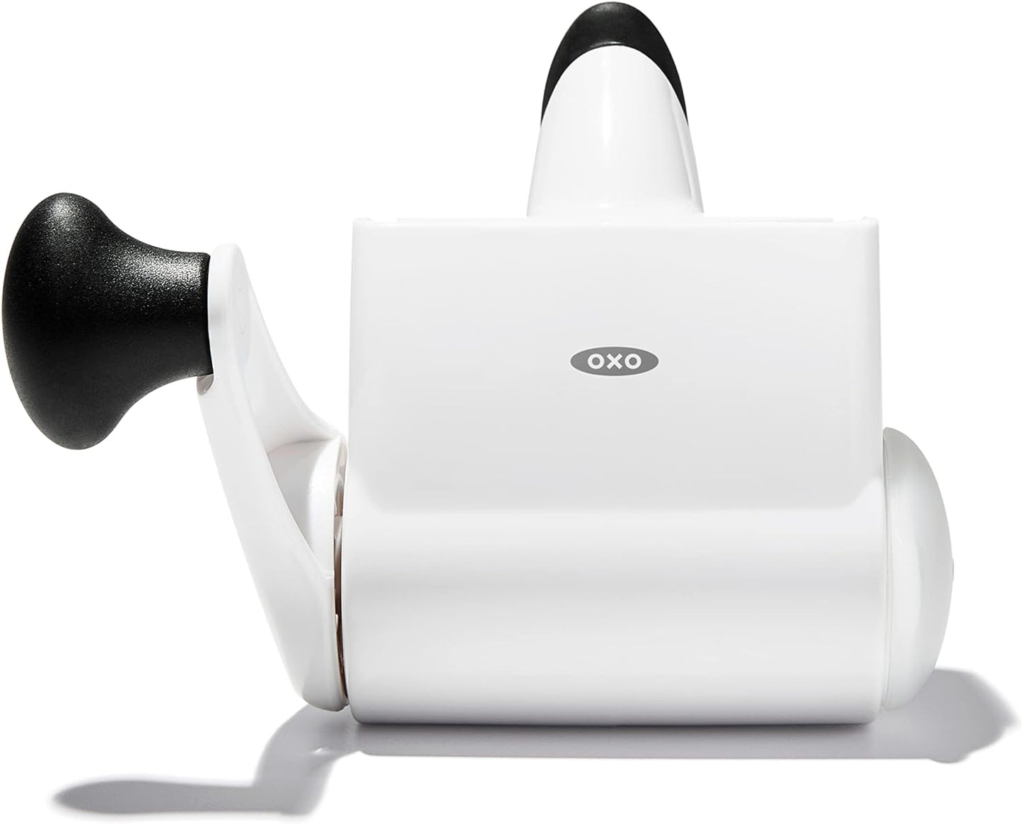 OXO Good Grips Rotary Grater - Effortless Grating for Cheese & Vegetables | Sleek White Design
