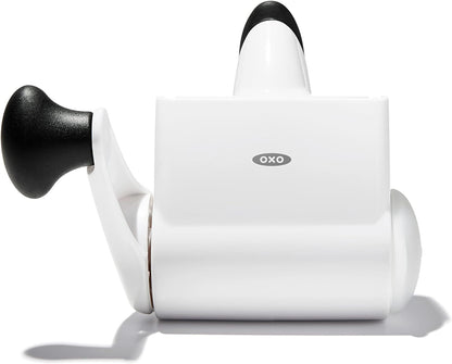 OXO Good Grips Rotary Grater - Effortless Grating for Cheese & Vegetables | Sleek White Design