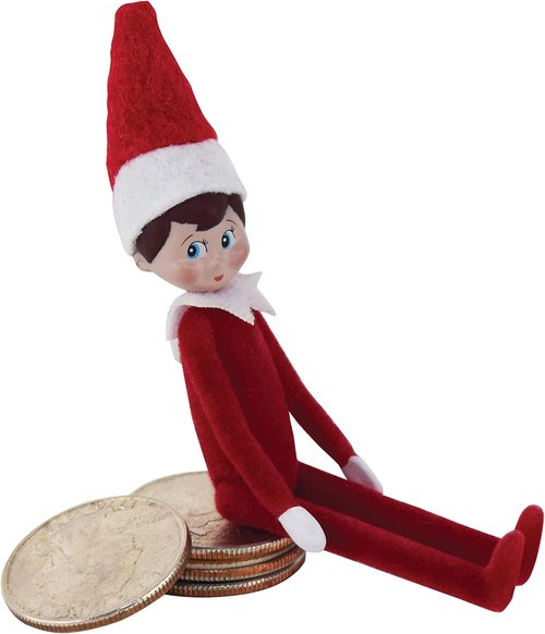 Elf On The Shelf | Boy Scout Elf with Blue Eyes - 4 Inch Christmas Tradition Decoration