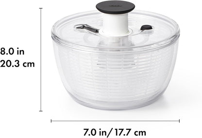 OXO Good Grips Salad Spinner - Efficient Herb & Lettuce Washer | Pack of 12 for Easy Meal Prep
