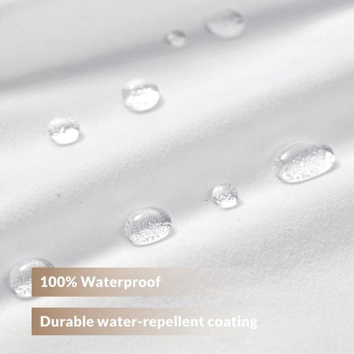Felisa Waterproof Fabric Shower Curtain Liner with 3 Large Magnets, 71 x 71 inches Light-Weight & Soft Cloth Shower Curtain Liner,Washable White Shower Curtain for Bathroom