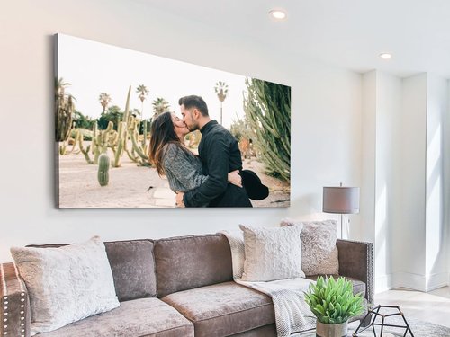 CanvasChamp Custom Canvas Print - Personalized Framed Wall Art for Home & Office Decor | 24" W x 36" H x 0.75" D