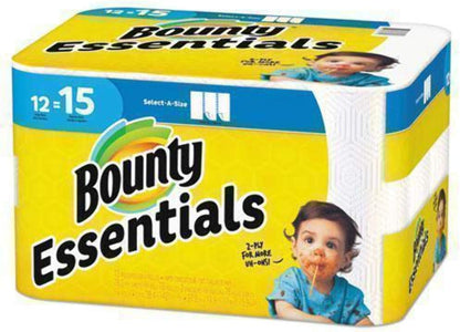 Bounty Select-A-Size Paper Towels - 2-Ply, 78 Sheets/Roll | 12 Rolls Per Carton