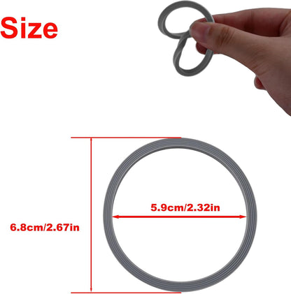 Owala FreeSip Replacement Water Bottle Gaskets - 6 Pcs Silicone Lid Seal Accessories