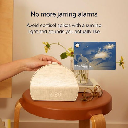 Hatch Restore 3 Sunrise Alarm Clock - Smart Sound Machine & Light for Screen-Free Sleep (Greige)