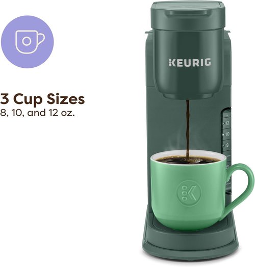 Keurig K-Express Single Serve Coffee Maker - 3 Brew Sizes, Strong Button, 42oz Reservoir | Evergreen