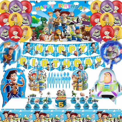 Teen Birthday Party Decorations Set with Balloons, Banner, Tablecloth & More
