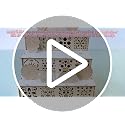 Fennoral Dia De Los Muertos Wooden Shadow Box Kit - Memorial Altars, DIY Decor, Mexican Theme