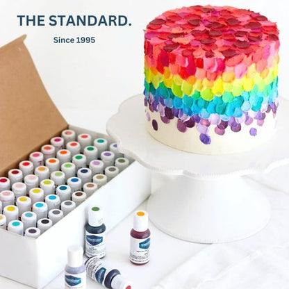 Americolor Soft Gel Paste Food Color - Ivory 4.5-Ounce | Vibrant, Easy-to-Use Gel Dye