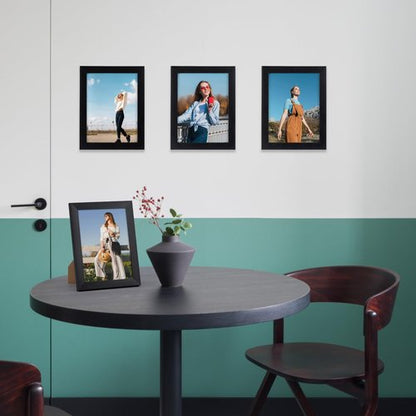 Giftgarden 6x8 Picture Frame Black 6 x 8 Photo Frames Bulk for Wall or Tabletop Display, 12 Pack