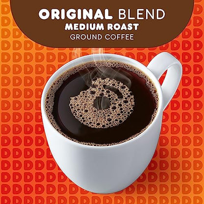 Dunkin' Original Blend Medium Roast Whole Bean Coffee, 20 Ounces