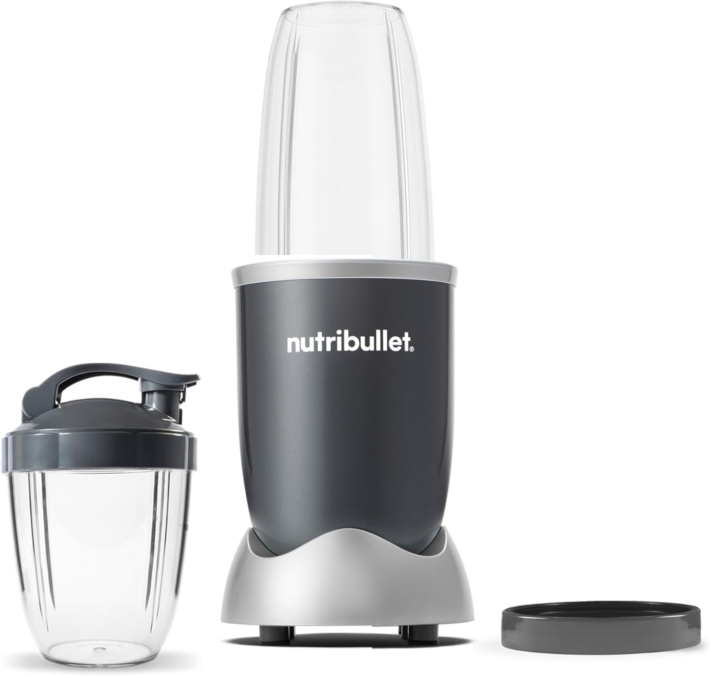 Nutribullet Personal Blender - 24 Ounces, 600 Watt | Perfect for Shakes, Smoothies & Food Prep - Gray
