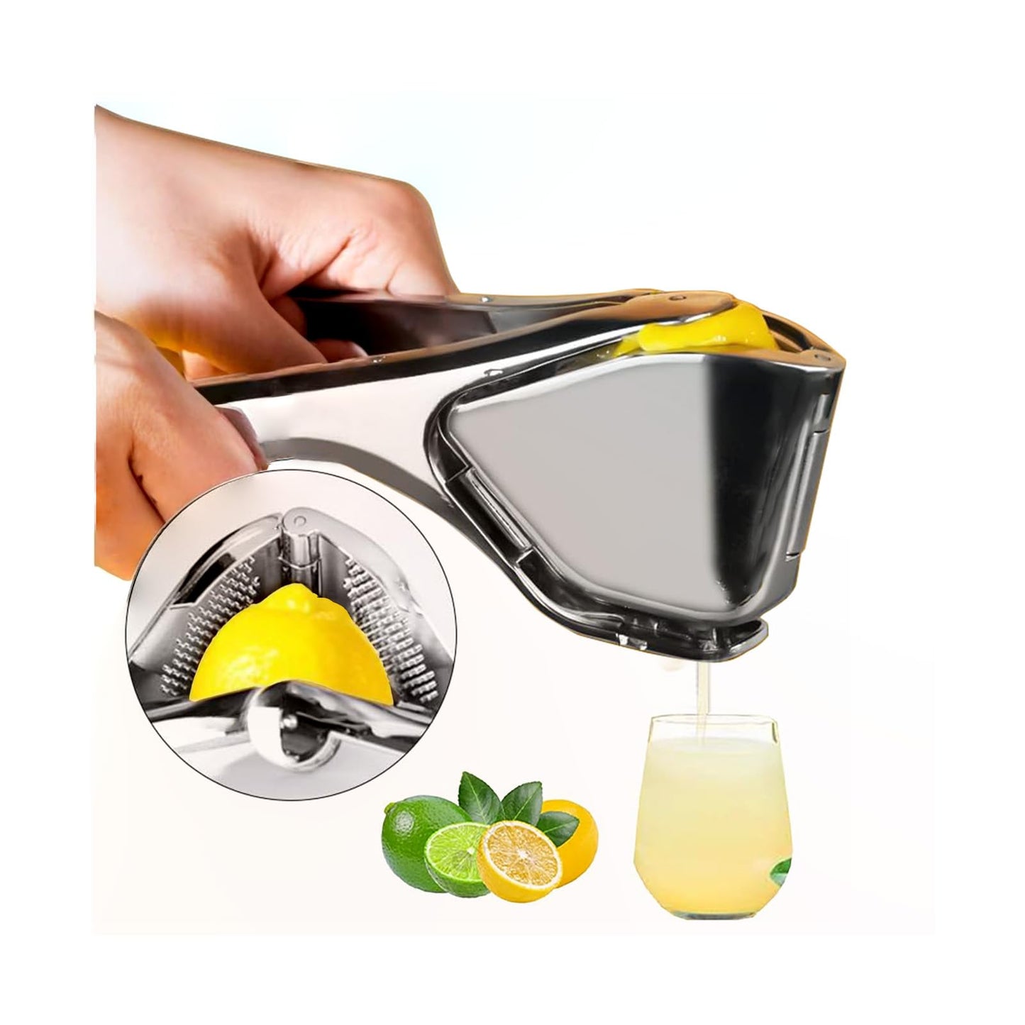 lemon squeezer, stainless steel lemon squeezer, lemon juicer, handheld Juice Squeezer,Easy to Clean Manual Juicer
