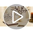Wood Soul Sisters Christmas Candle Holder - Long Distance Friendship Keepsake