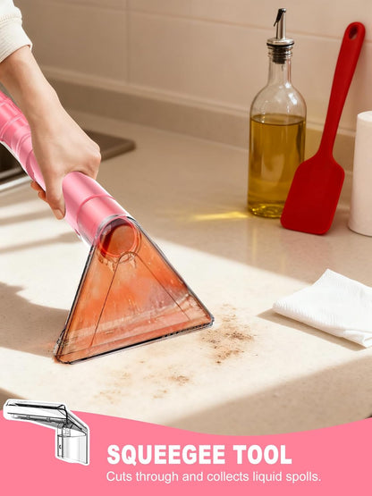 Regine Switzerland Upholstery Cleaner - Portable 16Kpa Deep Stain Removal for Carpets & Furniture | 5 Tools Included