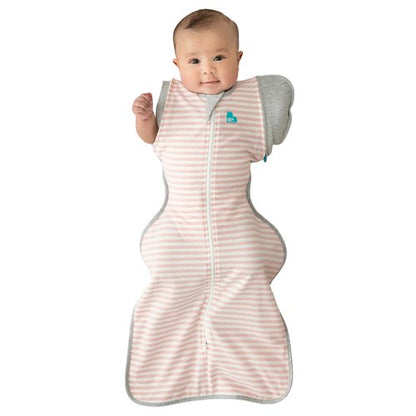 Love to Dream Swaddle Up Transition Swaddle - Zip-Off Wings for Easy Transition, 1.0 TOG, 19-24 lbs, Pink