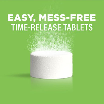 Affresh Washing Machine Cleaner, Helps Power Away Odor Causing Bacteria & Grime Deep Inside Pump, Valve & Hoses, 6 Time Release Tablets, 6 Month Supply