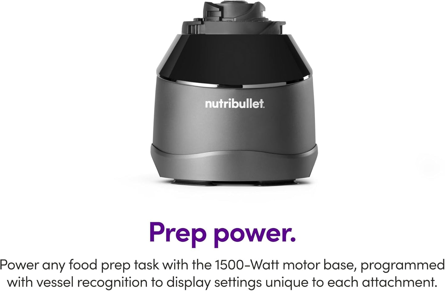Nutribullet Triple Prep System - Versatile Kitchen Blender with 3 Cup Sizes | Sleek Black Design
