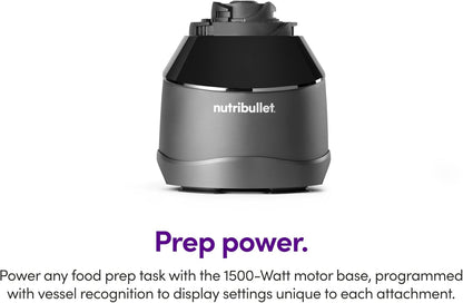 Nutribullet Triple Prep System - Versatile Kitchen Blender with 3 Cup Sizes | Sleek Black Design