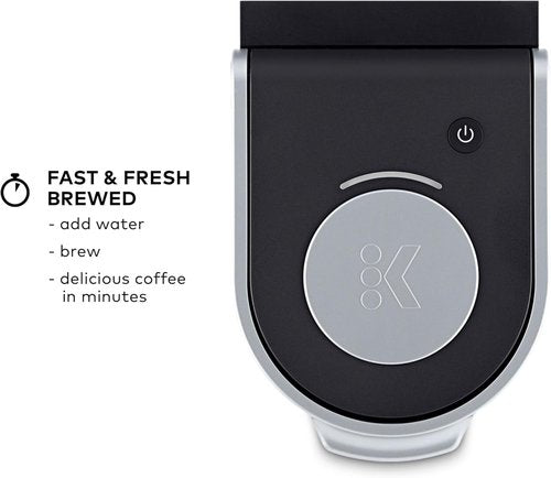 Keurig K-Mini Coffee Maker - Compact Single Serve K-Cup Brewer with Cord Storage | Black, 6-12oz Brew Size