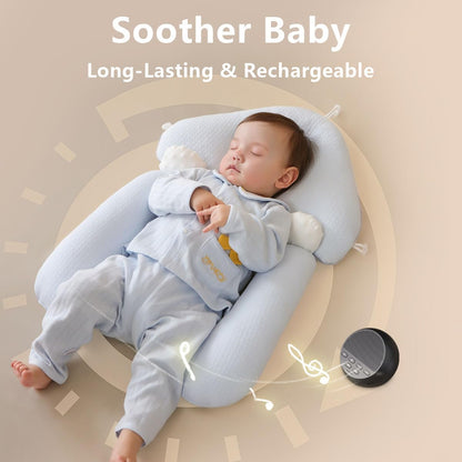 Skiennix Portable Sound Machine - 30 Soothing Sounds for Sleep | Auto-Off Timer & Memory Function