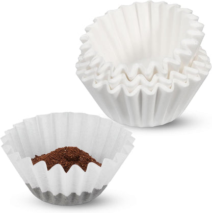 Basket Coffee Filters 700 Count - Disposable Filter Paper for 8-12 Cup Coffee Makers | No Mess, Smooth Brew