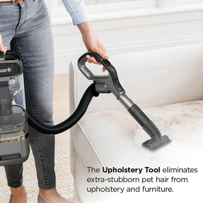 Shark Upright Vacuum Cleaner - Rotator Lift-Away with No Hair Wrap & HEPA Filter | Lightweight, Bagless, Silver